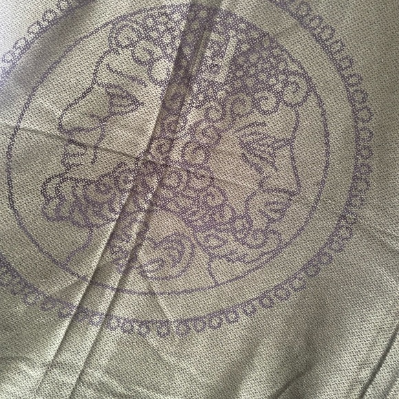 Rare vintage Fendi Olive and Black Janus god Scarf - Picture 6 of 7